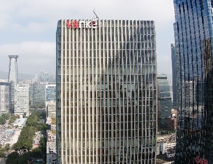 幕墻發(fā)光字廠家成功案例丨萬科集團發(fā)光字工程